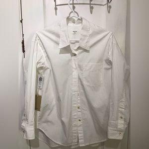 NWT Wilfred Free oversized white shirt